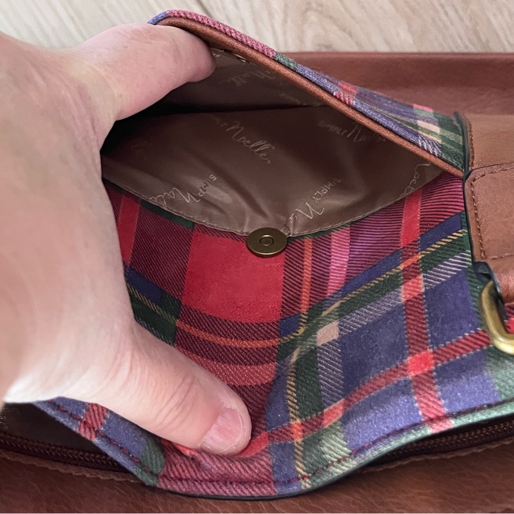 Simply Noelle Plaid shoulder bag - Picture 7 of 11